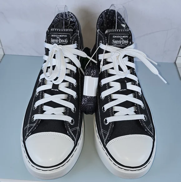 Sketchers x Snoop DoggSnoop One Doggy Bones High Top Canvas Sneakers NWT
